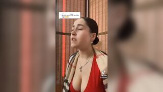 Tik Tok: Big&Huge Tits!#97 Beautiful voices&Big tits! L.O.L!