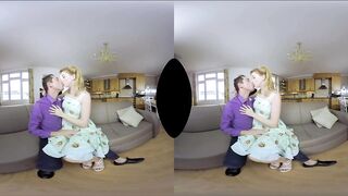 Anny Aurora in a hot vintage housewife scene in VR