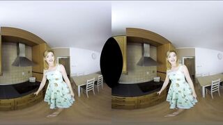 Anny Aurora in a hot vintage housewife scene in VR