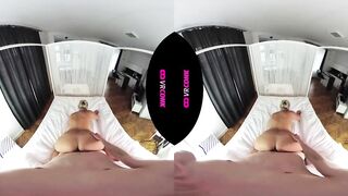 VRConk Busty Blonde Waiting For Postman To Fuck Him VR Porn