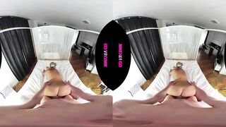 VRConk Busty Blonde Waiting For Postman To Fuck Him VR Porn