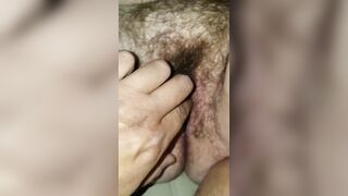 Hooker hairy pussy creampie pt 1