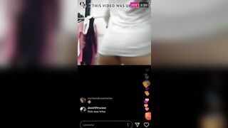 Live de instagram bailando liluprisila