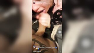 Instagram Argentina Slut Sucking Cock