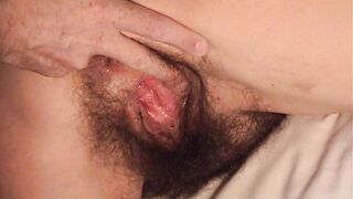 Hairy mature Inge V2 - Creampied