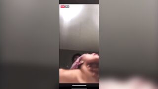 BUFFALO NY THOT GETS FUCKED ON FACEBOOK LIVE