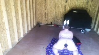 Horny Bunny in the Shed