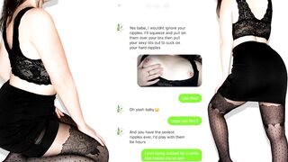 Sexting with a Pornhub Fan - his Delicious Cock Drives me Crazy