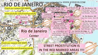 Rio de Janeiro, Brazil, Sex Map, Street Prostitution Map, Massage Parlours, Brothels, Whores, Escort, Callgirls, Blowjob, Teens, Bordell, Freelancer, Streetworker, Prostitutes