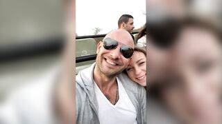 PUBLIC BLOWJOB IN SAFARI-I suck his cock,he cum and i swallow all his sperm