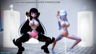 170610 [MMD]Demo Hk Knight Isokaze X HK Верный Gimme That