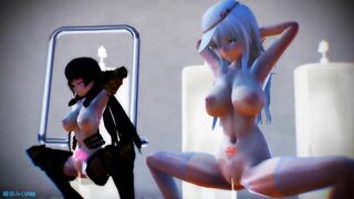 170610 [MMD]Demo Hk Knight Isokaze X HK Верный Gimme That