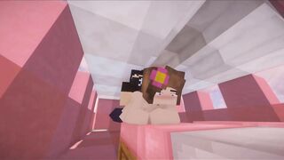 I fuck a hostess in the plane on minecraft [loud moans]