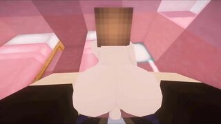 I fuck a hostess in the plane on minecraft [loud moans]