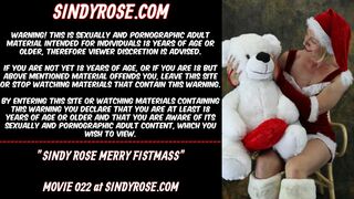 Sindy Rose Merry fistmass & happy anal prolapse year!!!