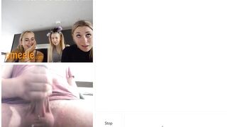 omegle cum for 3 british blondes