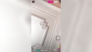 Dounia Moroccan Teen Twerking Live On Instagram !