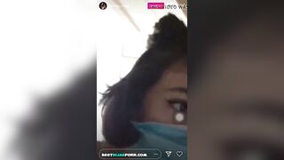 Dounia Moroccan Teen Twerking Live On Instagram !