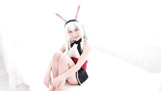 CosFuck JP - Japanese Bunny Girl has a Sweet Heavy Breathing