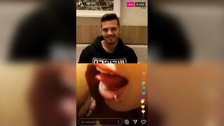 Marcela Haciendo Undo Rico Trio En Vivo Por Instagram Live De Lucas Recife