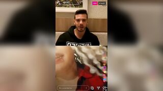 Marcela Haciendo Undo Rico Trio En Vivo Por Instagram Live De Lucas Recife