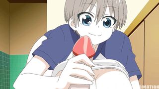 Uzaki-chan wa Asobitai! - Hana Uzaki Hentai FULL Blowjob