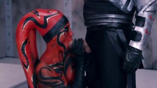 Lady whore Sith fucked hard again!