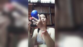 Asian girl at home alone horny