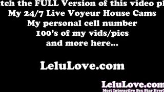 Our first REAL trip, Female & Financial Domination fun, nude workout, closeups spreading, cuckolding naughty talk - Lelu Love