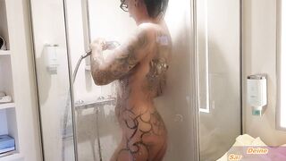 German big boobs escort tattoo milf shave pussy under shower