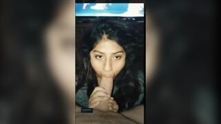 cute Indian girl suck big dick ever