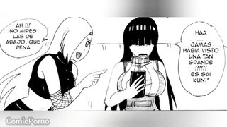 My friend undefeated me to fuck - Comic Porno Ino and Hinata part 1