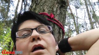 Orgasm in the forest