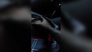 Having fun inside car at public - Part 1