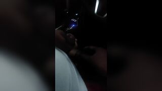 Blow job inside car in public - part 2