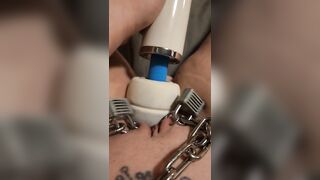 Locked up, chained up orgasms.