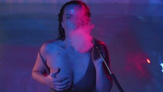 Full Clip! Smoking Fetish Erotica with Denice Klarskov