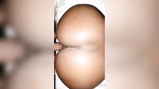 Ebony Teen with a Nice Butt from Tinder getting Fucked and Creamy! #backshots