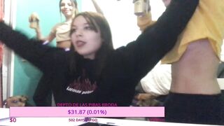 Twitch August - Cameltoes, Upskirts, Flashing, Nipples, hot!