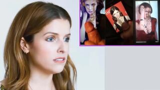 Anna Kendrick reacting to cum tribute videos