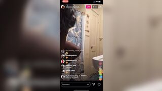 Luhmoo Naked on Instagram Live