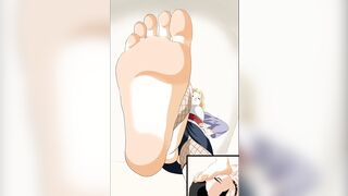 Naruto Girls Feet - Jerk off Challenge Part 3 (Reupload)