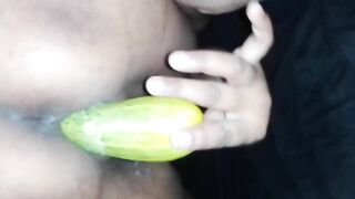 Pakistani bhabhi use cucumber and cuming part 2