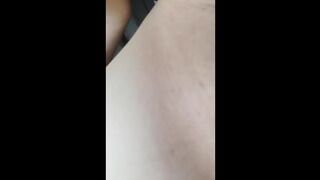 Pussy rub and big breast cupping and massaging