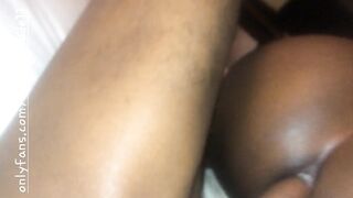 3 Amateur Ebony Anal Clips in 1