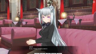 3D HENTAI stepsister masturbation in the room