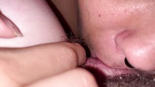 Sexy slut sucking ftm huge clit