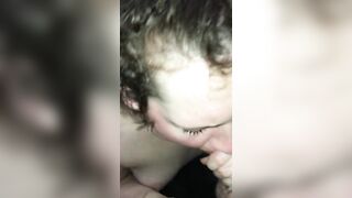 Aussie Slut gets Facial in Hostel Dorm