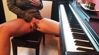 masturbates in piano lessons caught by teacher I have to suck him off.