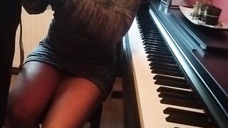 masturbates in piano lessons caught by teacher I have to suck him off.